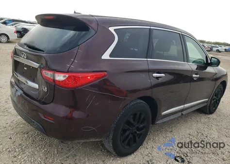 2013 Infiniti Jx35 from USA, damaged, VIN 5N1AL0MM6DC340505